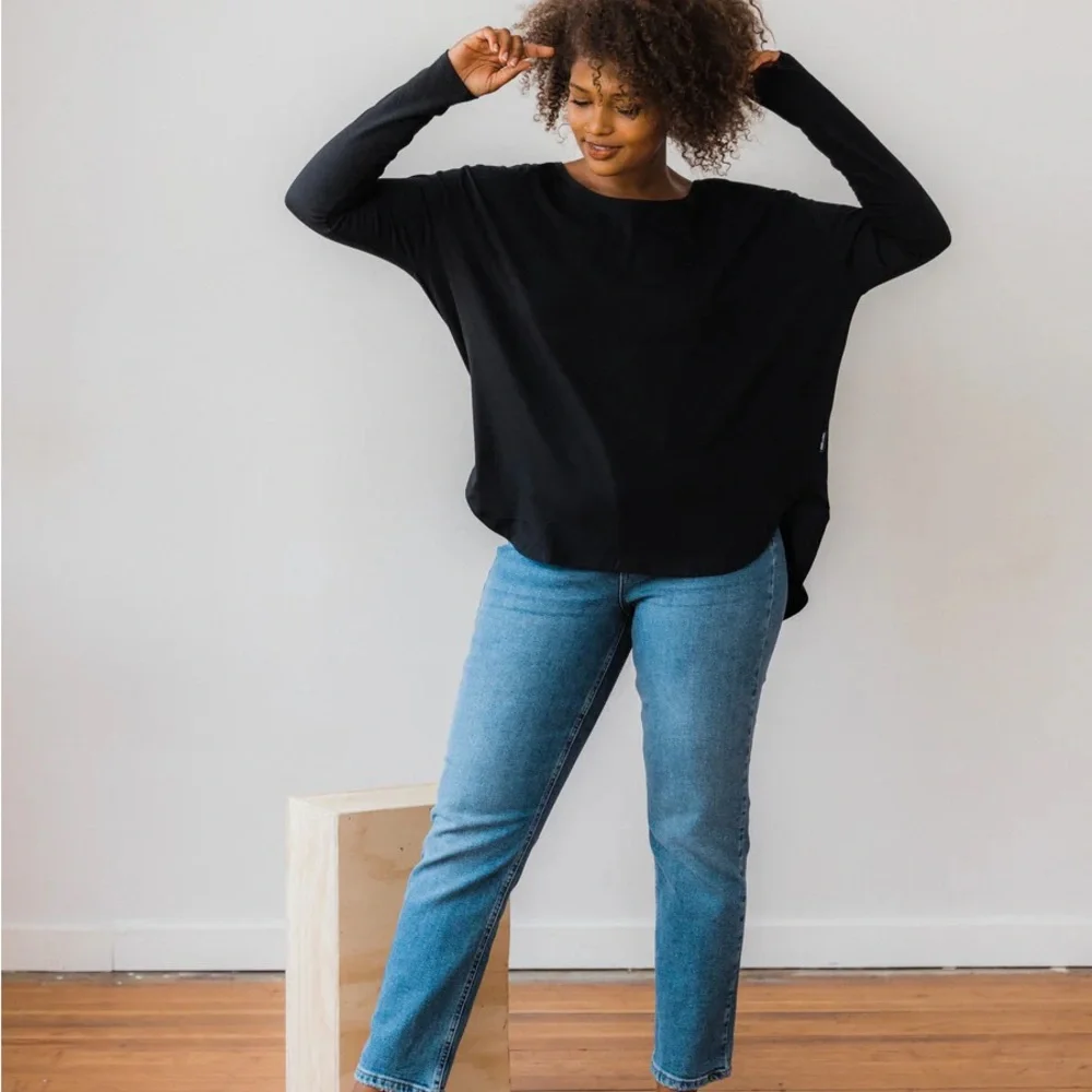 Free Label Duggan Long Sleeve in Storm - Picture 3 of 10